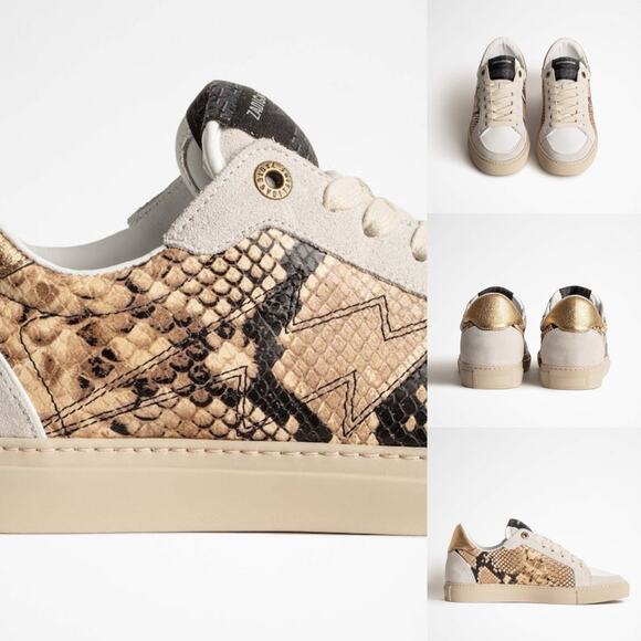 Zadig and Voltaire Sneaker Animal Print Wild Board Desert - Picture 15 of 15